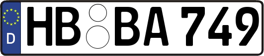 HB-BA749