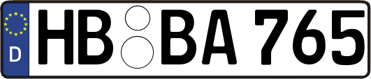 HB-BA765
