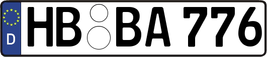 HB-BA776