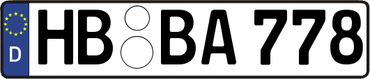 HB-BA778