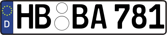 HB-BA781