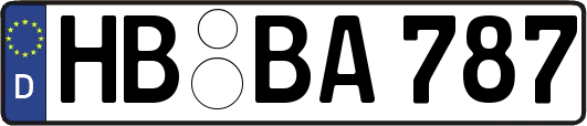 HB-BA787