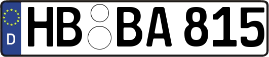 HB-BA815