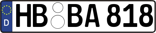 HB-BA818