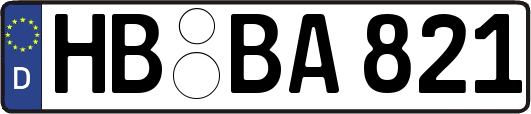 HB-BA821