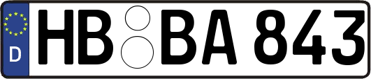 HB-BA843