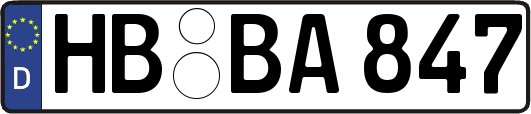 HB-BA847