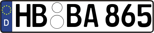 HB-BA865