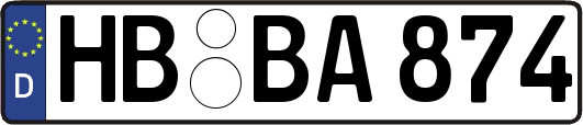 HB-BA874