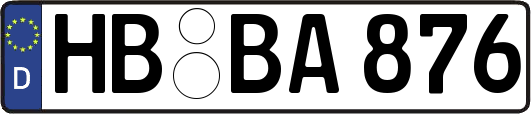 HB-BA876