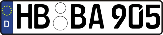 HB-BA905