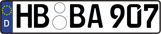 HB-BA907