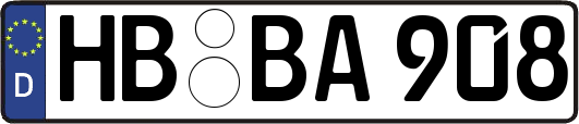 HB-BA908