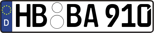 HB-BA910