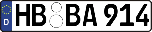 HB-BA914