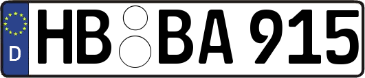 HB-BA915