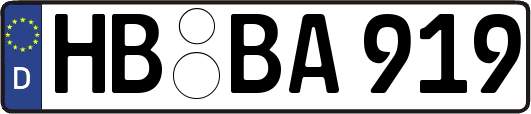 HB-BA919