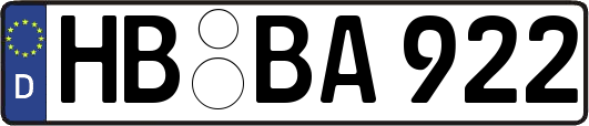 HB-BA922
