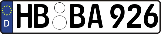 HB-BA926