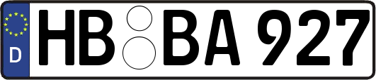 HB-BA927