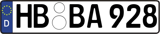 HB-BA928