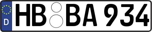 HB-BA934