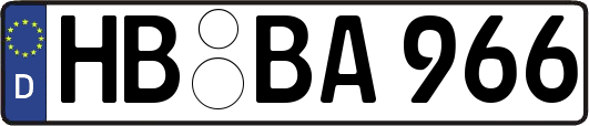 HB-BA966