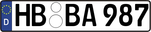 HB-BA987