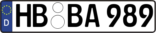 HB-BA989
