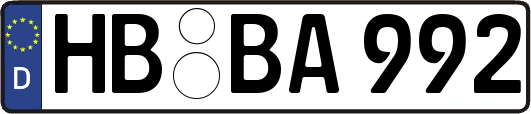 HB-BA992