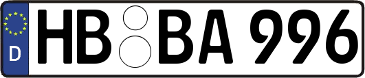HB-BA996