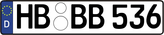 HB-BB536