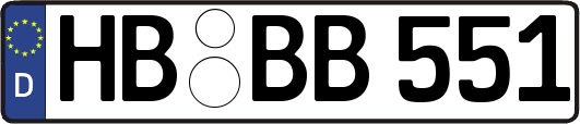 HB-BB551