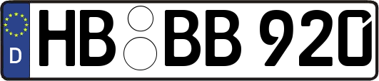 HB-BB920