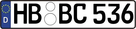 HB-BC536