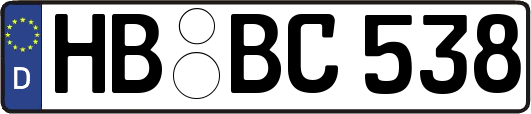 HB-BC538