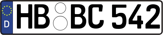 HB-BC542