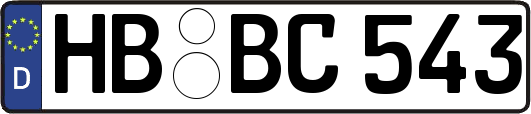 HB-BC543