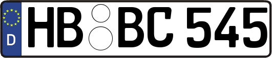 HB-BC545