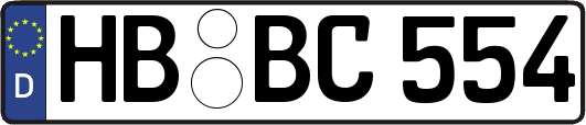 HB-BC554