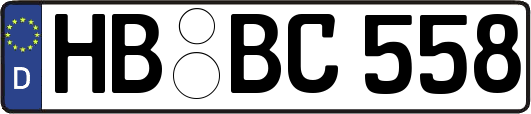 HB-BC558