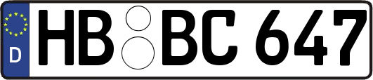 HB-BC647