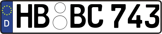 HB-BC743