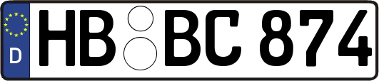 HB-BC874