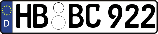 HB-BC922