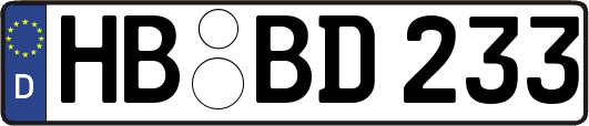 HB-BD233