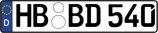 HB-BD540