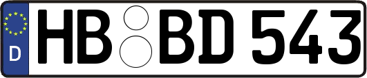 HB-BD543