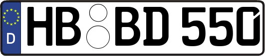 HB-BD550