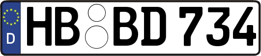 HB-BD734